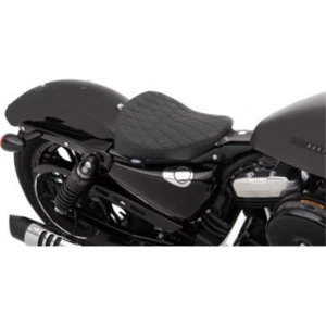 Drag Specialties Bobber-Style Solo Seat Diamond Stitch Harley Sportster 10-19 - Picture 1 of 1