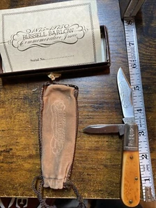 VINTAGE 1875-1975 RUSSELL MADE IN USA BARLOW DELRIN ANNIVERSARY KNIFE (10245) - Picture 1 of 18