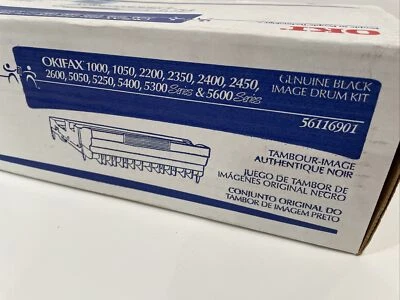 OKIFAX 1000, 1050, 2200, 2350, 2400 2600 5050 5400 Negro Imagen Tambor Nuevo 56116901 Foto 1 de 3