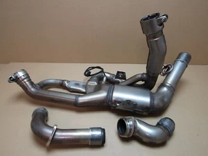 Suzuki DL1050 V-Strom 2021 265 miles exhaust manifold downpipes (5409) - Picture 1 of 11
