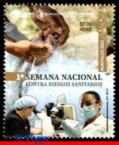 22-05 MEXICO 2022 AGAINST SANITARY RISKS, NTL WEEK, HEALTH, MNH - Picture 1 of 2