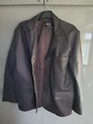 ZAHRA’S Collection Mens Leather Jacket Vintage gangster style size xl 