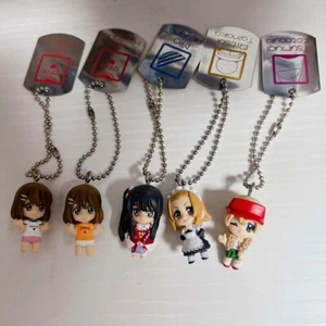 K-On Figur Armband Schlüsselanhänger Lot 5 Set Selten Retro Japan Anime Hobby Z Q5 - Bild 1 von 3