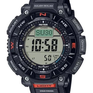 CASIO PRO TREK PRG-340-1JF Black Tough Solar Compass Outdoor Digital Men Watch - Picture 1 of 1
