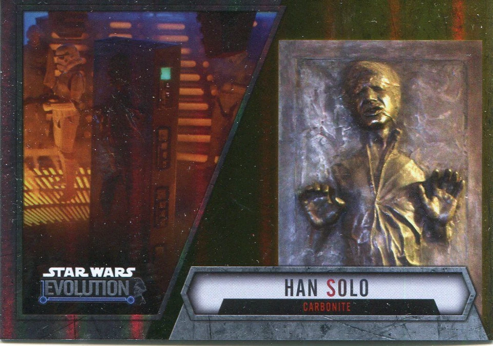 Star Wars Evolution 2016 Gold Parallel Card #43 Han Solo - Image 1 of 1