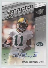 2009 SPx X Factor Signatures David Clowney #X-DC Auto