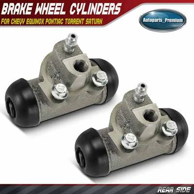 Cilindro de rueda de freno lateral trasero 2 piezas para Chevy Equinox Pontiac Torrent Saturn Vue Foto 1 de 4