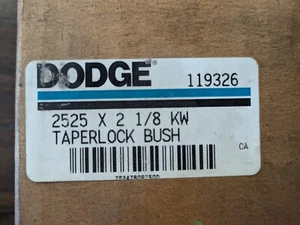 Rockwell Dodge 119326 2525 x 2 1/8 KW Taperlock Bush - Picture 1 of 2