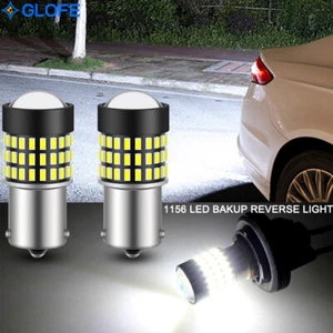 2X GLOFE 6500K Blanco 1156 7506 LED Luces de Retroceso Bombillas Canbus Libre de Errores - Imagen 1 de 7