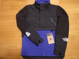 FOOTPATROL x THE NORTH FACE HALF ZIP FLEECE TNF BLACK DEEP BLUE size S - Picture 1 of 14