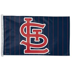 St. Louis Cardinals 3' x 5' Striped Logo Flag with Grommets - Picture 1 of 1