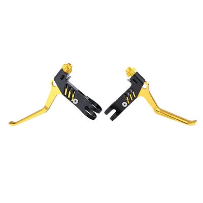 Palancas de palanca de freno de bicicleta V CNC de aluminio para bicicleta de montaña BMX MTB de carretera Foto 1 de 4