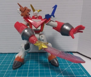Figura de acción DIGIMON Digi-Fusion SHOUTMON X4 6" Digi-Action BANDAI 2013 - Imagen 1 de 4