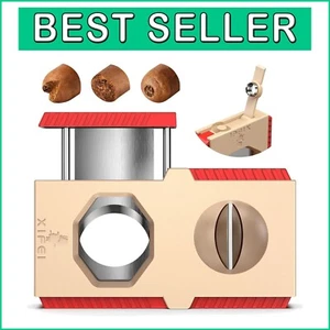 Ergonomic Cigar Cutter & Punch - Precision V-Cut & Straight Cut for Collectors - Picture 1 of 9
