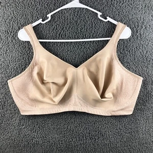 Playtex 18 Hour Side Back Smoothing Unpadded Wireless Comfort Bra 44DDD 4049 EUC - Picture 1 of 17