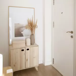 Regal-Set "Dinamic", Kommode mit zwei Türen aus Massivholz - Bild 1 von 11