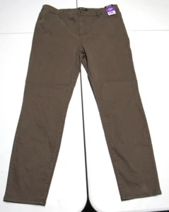 NEW w/Tags Womens Buffalo Hanna High Rise Soft Skinny Stretch Brown Jean Size 14 - Picture 1 of 8