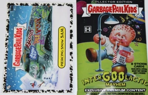 GARBAGE PAIL KINDER 2023 Intergoolaktisches Chaos schwarze Karte #98b Piercing Schnee Sam - Bild 1 von 5