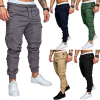 New Mens Cargo Pants Work Trousers 