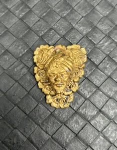 Vintage Edward Stempa NYC Pin - Art Deco - Man in Turban - Bild 1 von 3