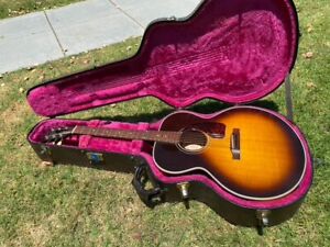 1992 Gibson J-100 Akustikgitarre Ahorn hinten und seitlich Vintage Sunburst mit Video