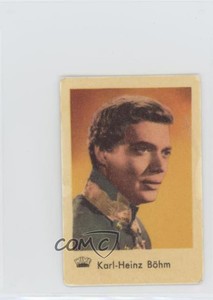 1957 Dutch Gum Unnumbered Studio Series 1 Symbolbilder Karl-Heinz Bohm f5h