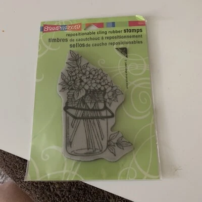 stampendous jar bouquet  - Image 1 of 2