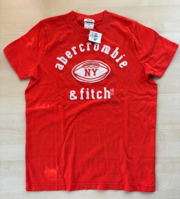 Abercrombie Kids boy's graphic tees muscle fit (orange) size L - Image 1 of 3