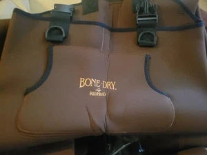 RED HEAD BONE DRY Men's NEOPRENE/NYLON CHEST WADERS Adjust Straps Belt Bibs~MK - Picture 1 of 7