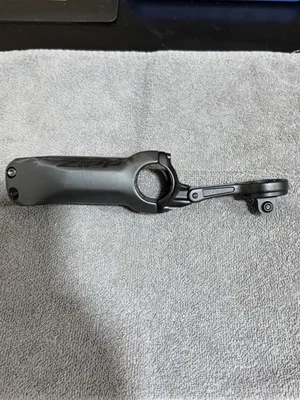 Zipp Speed Weaponry SL Speed Stem 90mm 31.8 Clamp +/-6 1 1/8" w/ Garmin Mount ! - Image 1 of 4