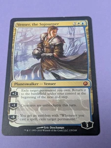 MTG Magic: Scars of Mirrodin: Venser, the Sojourner #135/249 Mythic - LP - Picture 1 of 2