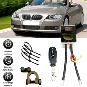 Remote Battery Disconnect Switch Kill Switch for Car DC12V w/Led Digital Display - Picture 1 of 12