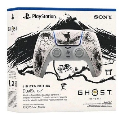 🔥 GHOST OF YOTEI DUALSENSE CONTROLLER PS5 LIMITED EDITION ✅ RELEASE 02/10 🚚  - Image 1 of 4