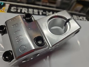 PRIMO Icon TL Vástago Pulido Carga Superior Bicicleta BMX CUELLO DE CISNE 1-1/8" CUELLO Ajuste SE NUEVO - Imagen 1 de 7