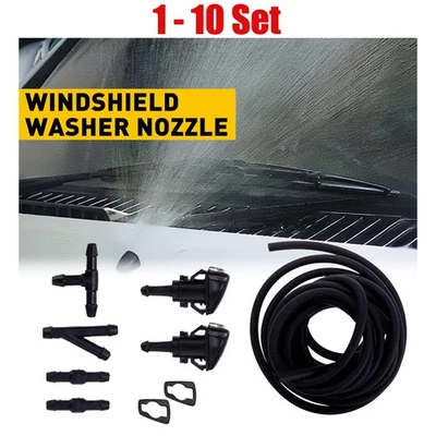 Juego de 1-10 boquilla pulverizadora de parabrisas 8 en 1 para Jeep Dodge Chrysler Ram Foto 1 de 4
