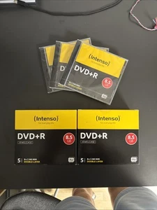 Intenso Double Layer DVD + R - 8,5 GB 240 Min Rohlinge - 13 Stück Neu & OVP - Bild 1 von 1