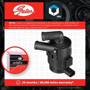 Electric Water Pump fits VW MULTIVAN Mk5 2.0D 09 to 15 Gates 7E0963417 Quality - Picture 1 of 5