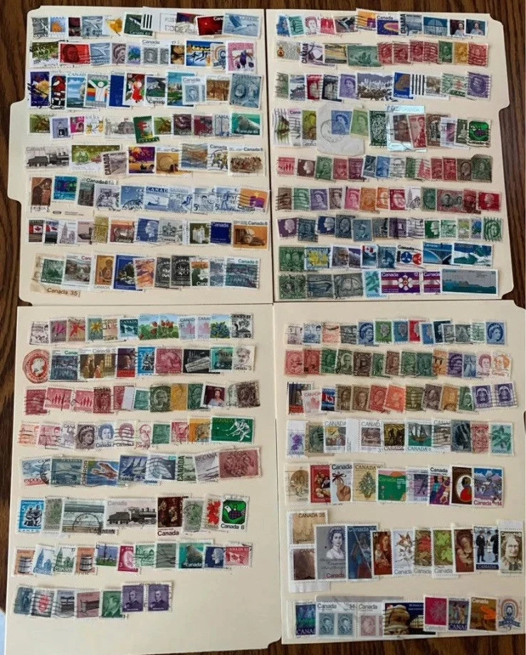 Canada Large Stamp Collection Used - Image 1 of 4