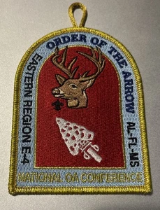 Sección E4 Conferencia Nacional Oa Gold Mylar Región Oriental Al-Fl-Ms - Imagen 1 de 1