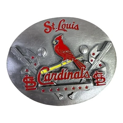 St. Louis Cardinals Limited Edition Belt Buckle 1328/10,000 – 3"x2.5" - Image 1 of 2