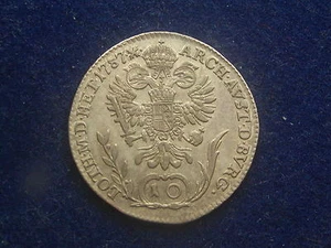 10 Kreuzer 1787 B Joseph II.  - RDR Josef  W/16/699 - Picture 1 of 2
