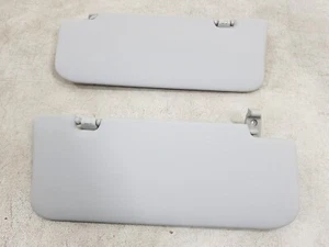 MERCEDES ML W164 06-11 SUN VISOR PAIR IN LIGHT GREY - Picture 1 of 10