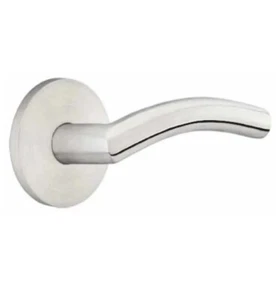 Emtek Dresden Stainless Steel Passage Leverset Left Handed Rounded Latch - Picture 1 of 3