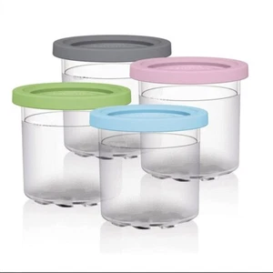 Gläser Ice Cream Pints Cup für Ninja Creami mit Deckel Ice Cream Container Tool - Afbeelding 1 van 18