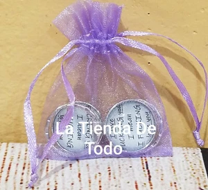 2 BONITOS DIVERTIDOS LLAVEROS HUMORÍSTICOS LLAVEROS METAL CROMO IDEA DE REGALO GF BF LOVE FKN LEER - Imagen 1 de 4