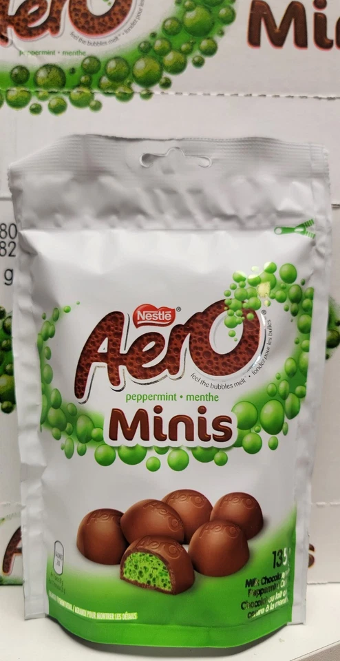Minis Nestlé Aero Menta Chocolate con Leche, 135g - Envío Gratis Foto 1 de 2