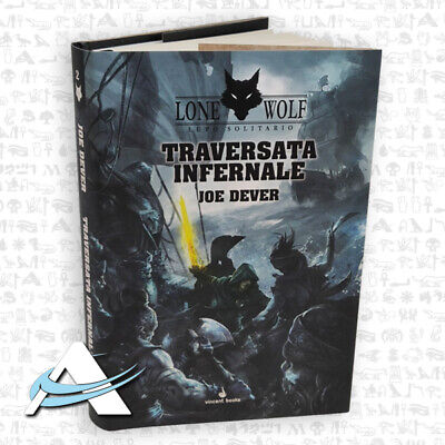 LUPO SOLITARIO Vol.2 Traversata Infernale Lone Wolf • Libro Game • ANDYCARDS • 16.90€