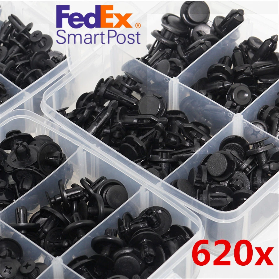 620x 3-Layer Car Door Liner Trim Dash Floor Bumper Fastener Fixing Clip 16 Sizes - Image 1 of 4