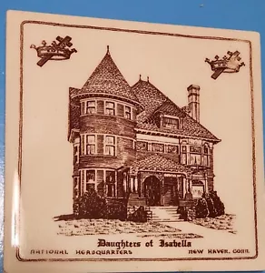 Daughters Of Isabella Christian Hanging Wall Art 6x6 Women's Decor Ceramic Tile - Picture 1 of 8