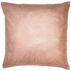 Beautiful Pink Sun Ray Design Cushion Cover by Malini Size 45 cm x 45c m - Picture 1 of 1